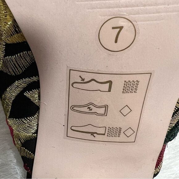 Sole Society Embroidered Bold Floral Design Mule -- 7 - Picture 10 of 10